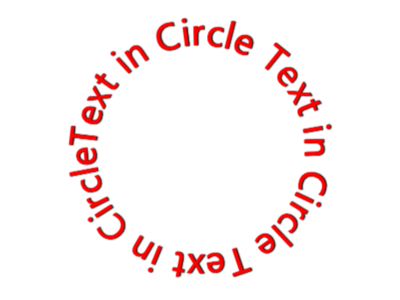 Text in Circle Generator