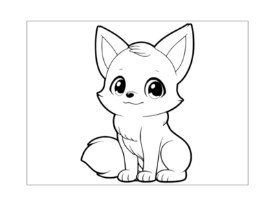 Fox Coloring Pages