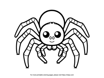 Spider Coloring Pages