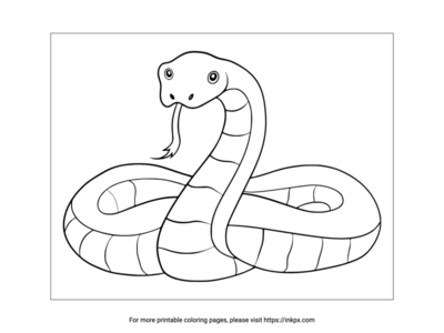 Snake Coloring Pages