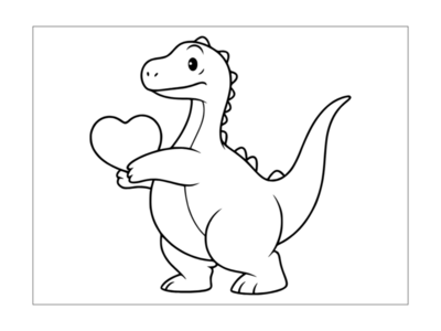 Dinosaur Coloring Pages