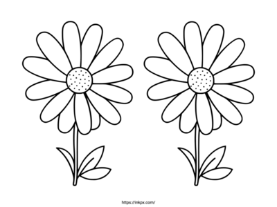 Flowers Coloring Pages