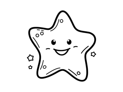 Star Coloring Pages