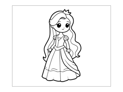 Princess Coloring Pages