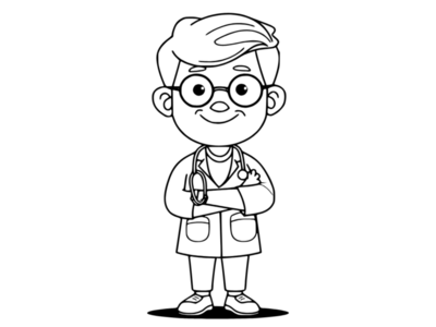 Doctor Coloring Pages