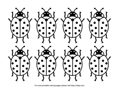 Ladybug Coloring Pages