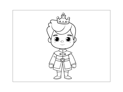 Prince Coloring Pages