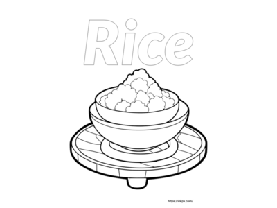 Food Coloring Pages