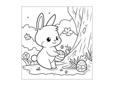 Bunny Coloring Pages