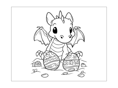 Dragon Coloring Pages