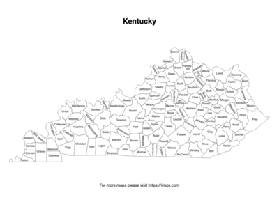 Kentucky State Map