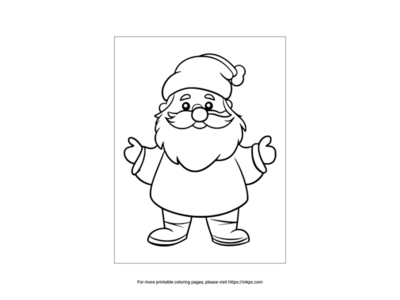 Santa Claus Coloring Pages