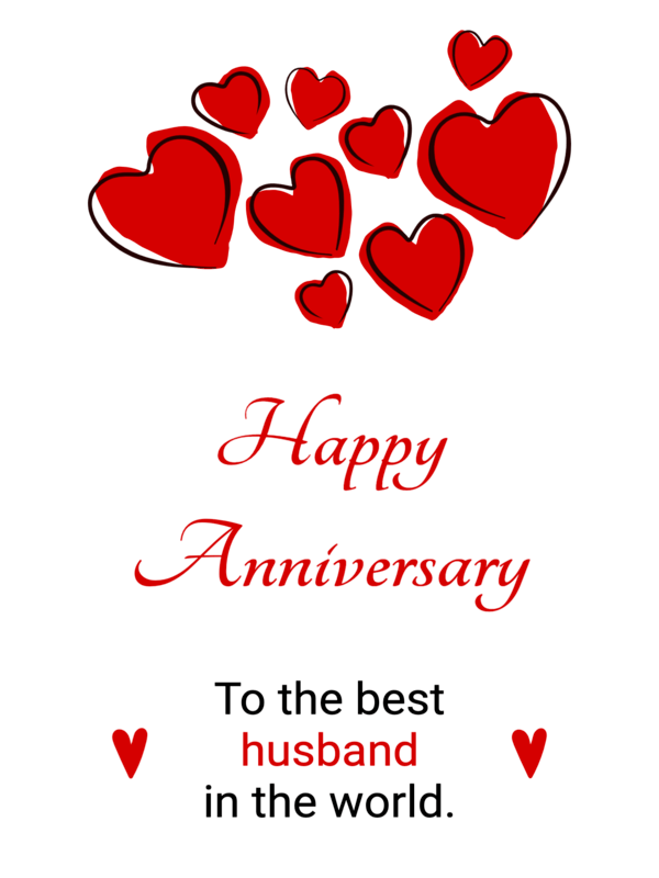 Heart Love Romance Anniversary Card