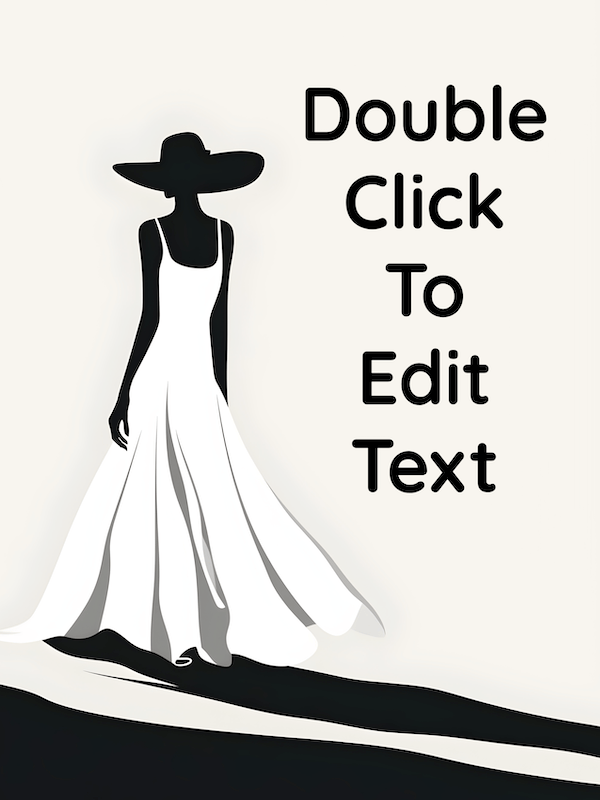 Free Editable Elegant Woman Binder Cover Template