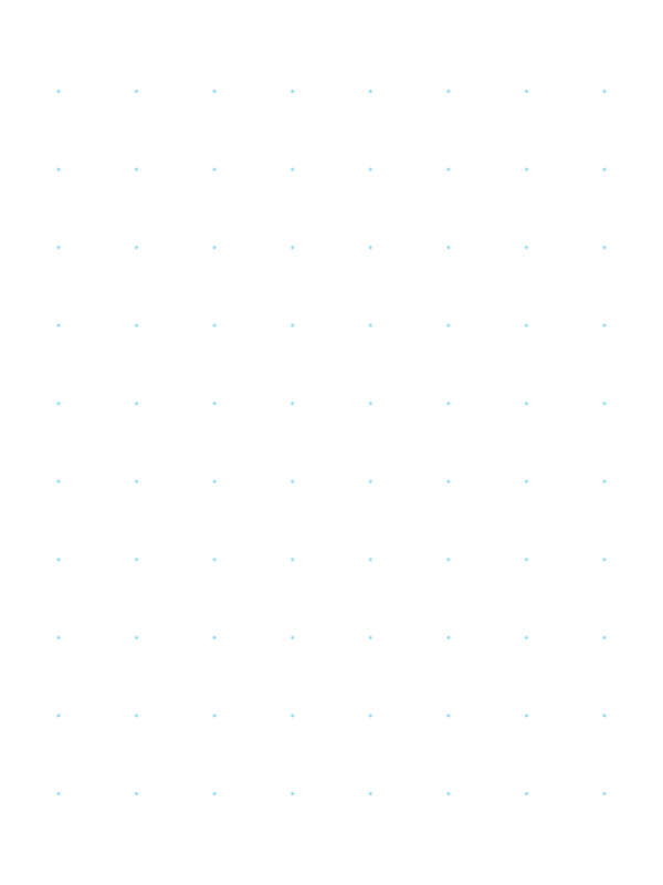 Free Printable 1 Dot Per Inch Blue Dot Paper with Margin