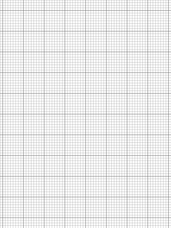 Printable 1/8 Inch Printable Gray Graph Paper on US Letter-sized Paper and A4 Paper with Heavy Index Lines
