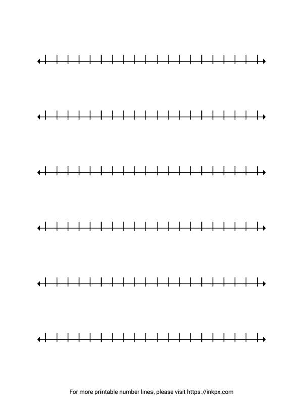 Free Printable Blank Number Line 1 To 20 InkPx Free Printable Blank Number Line 1 To 20 InkPx