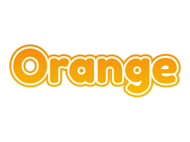 orange-text-effect-inkpx