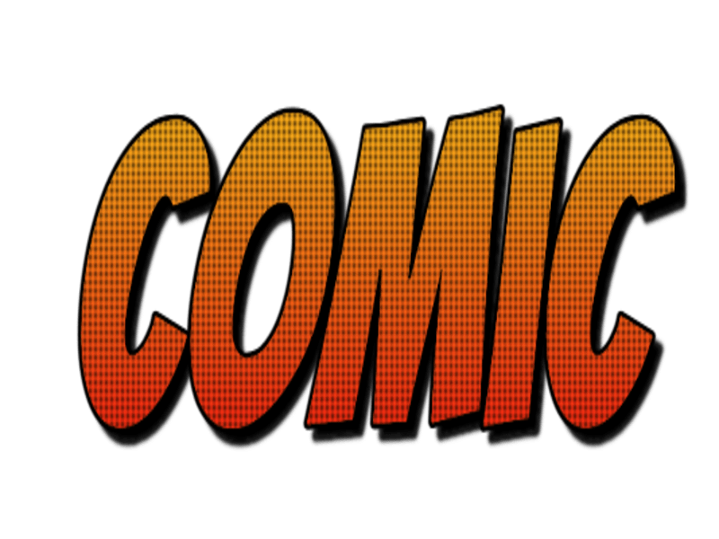 Comic Text Effect · InkPx