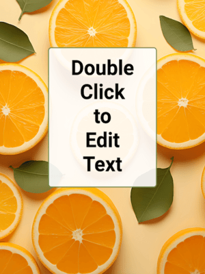 Free Printable Orange Background Binder Cover