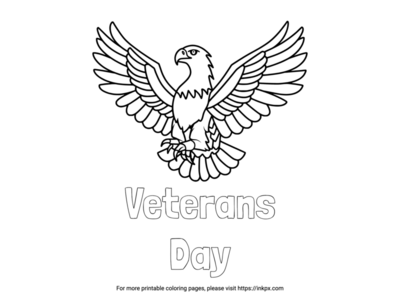 Free Printable Veterans Day Coloring Sheet