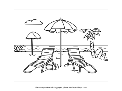 Free Printable Summer Coloring Pages for Kids & Adults in PDF, PNG and ...