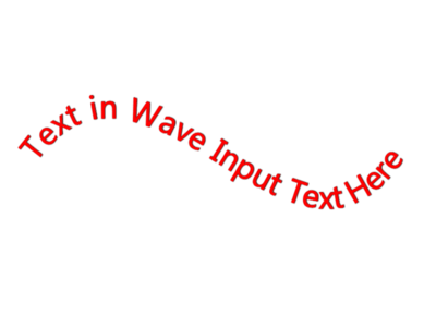 Text around Wave