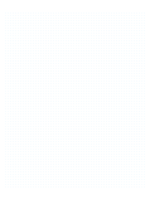 Free Printable 7 Dots Per Inch Blue Dot Paper with Margin