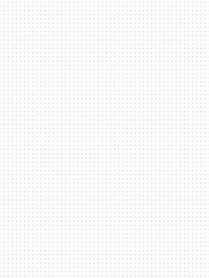 Free Printable 6 Dots Per Inch Black Dot Paper without Margin