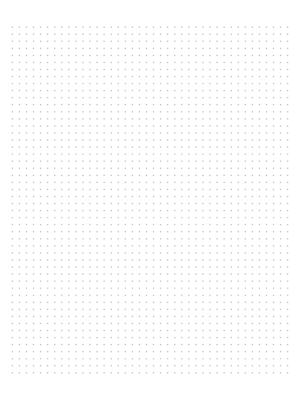 Free Printable 5 Dots Per Inch Black Dot Paper with Margin