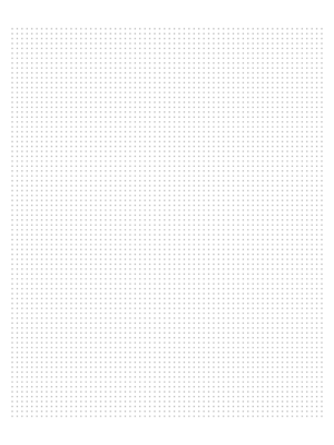 Free Printable 8 Dots Per Inch Black Dot Paper with Margin