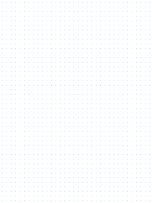 Free Printable 4 Dots Per Inch Blue Dot Paper without Margin