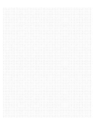 Free Printable 7 Dots Per Inch Black Dot Paper with Margin