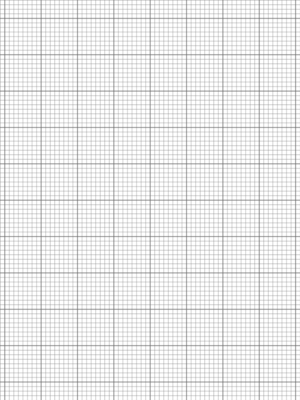 1/8 Inch Gray Graph Paper on US Letter-sized Paper with Heavy Lines