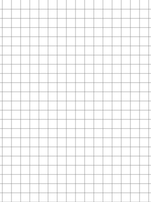 1/2 Inch Gray Graph Paper on US Letter-sized paper