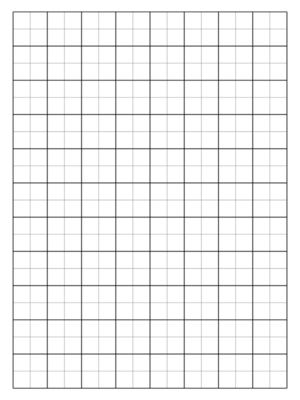 Free Printable Half Inch with Margin and Heavy Index Lines