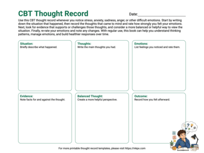 Thought Record Templates
