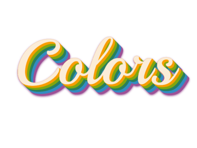 Colors Text Effect