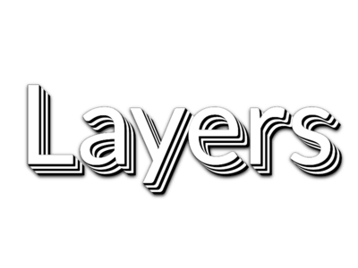 Layers Text Effect