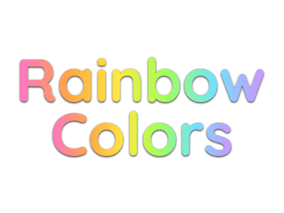 Text to Rainbow Image