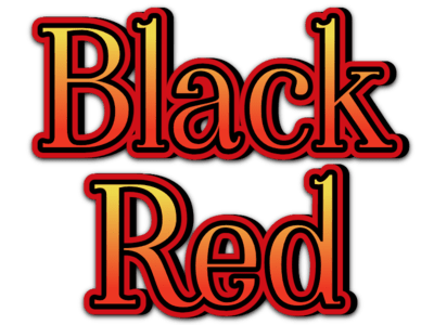 Black Red Text Effect