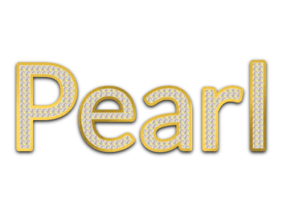 Pearl Text Effect