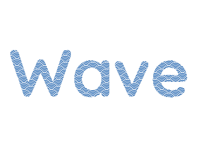 Japanese Wave Text Effect