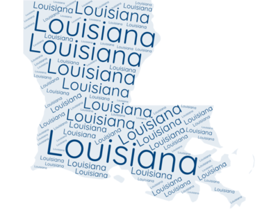 Louisiana Word Cloud