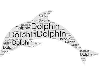 Dolphin Word Cloud