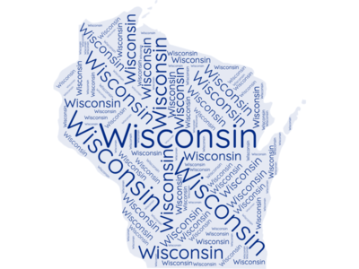 Wisconsin State Word Cloud
