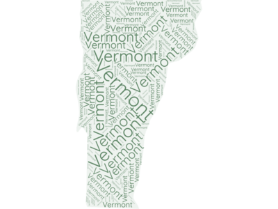 Vermont State Word Cloud