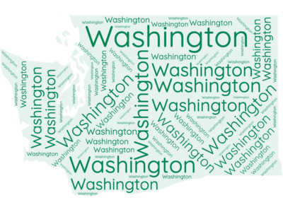 Washington State Word Cloud