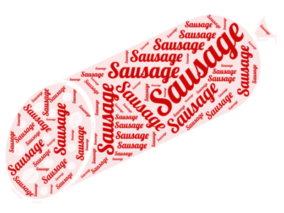 Sausage Word Cloud