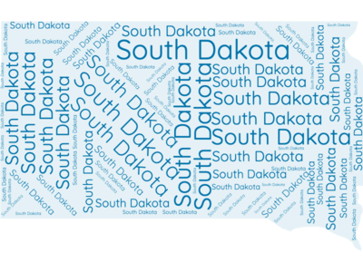 South Dakota Word Cloud